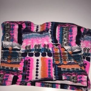 Garage colourful tube top